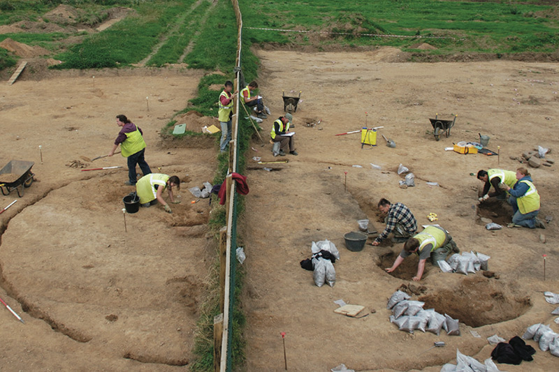 Archaeological Excavation in advance of the M8 Motorway in North Cork