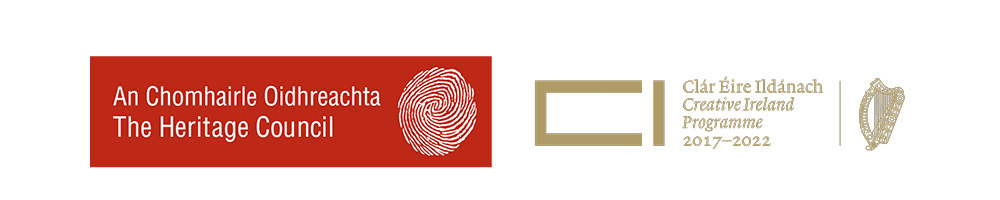 Heritage Council + Creative Ireland logos