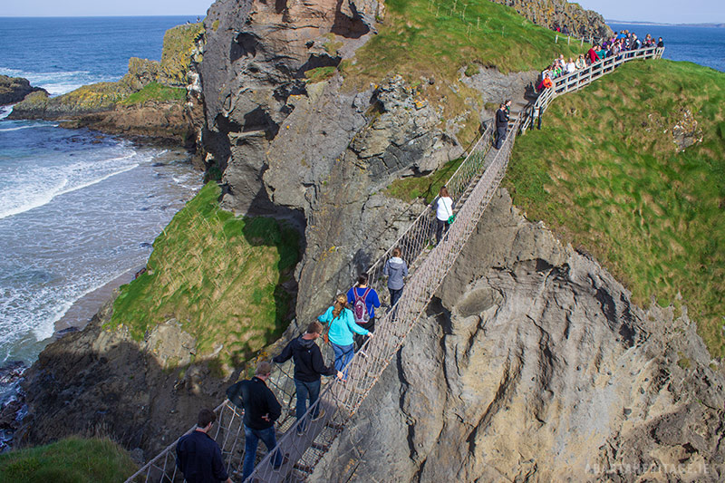 The famous Carrick-a-rede Rope B