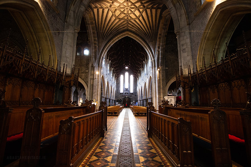Interior of St. Canice's Cathedral Kilkenny