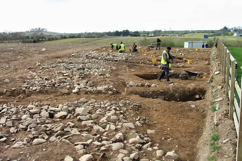 Archaeological excavation at Balregan 1