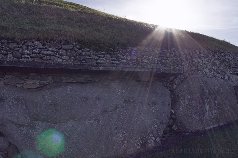 Megalithic art at Newgrange