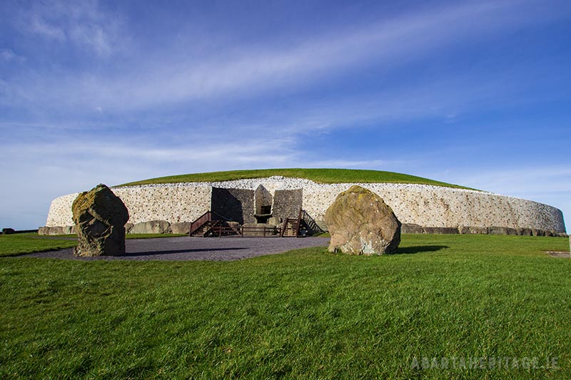 The great tomb of Newgrange in the Boyne Valley of County Meath for Newgrange Winter Solstice Neolithic Ireland Podcast Series