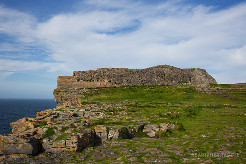 Dún Aonghasa one of the iconic places discussed in the Aran Islands Audio Guide