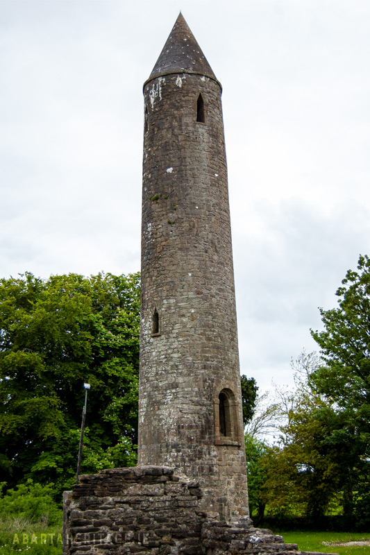 Timahoe Round Tower on the Laois Monastic Trail audio guide