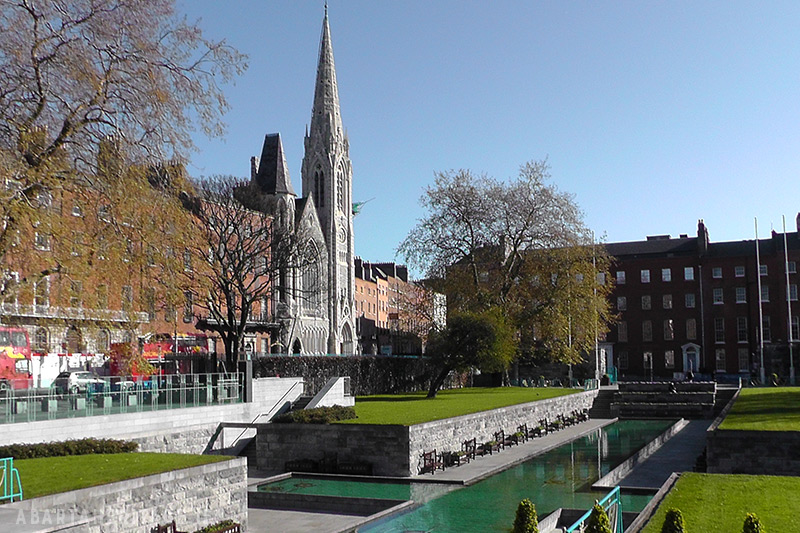Garden of Remembrance Dublin City on the Luas Dublins Timeline Audiobook
