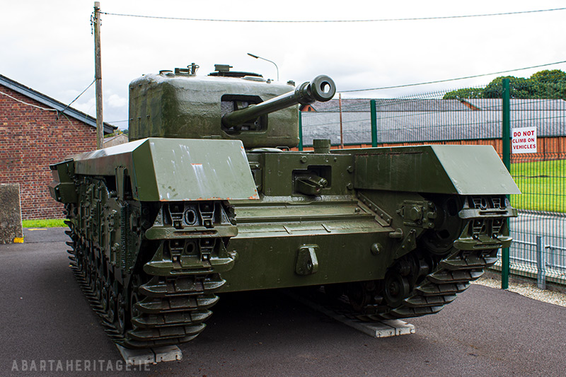 Tank in the Curragh Military Museum