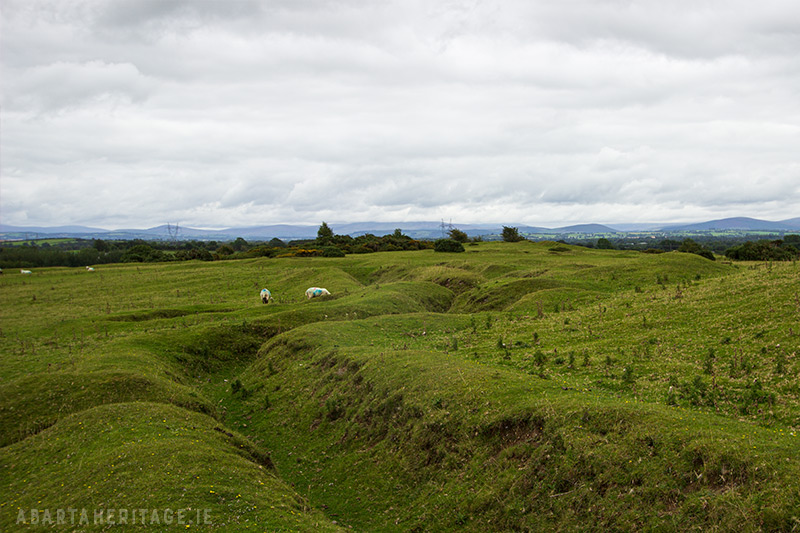Trenches in the Curragh this iconic landscape is discussed in the Story of County Kildare Audiobook