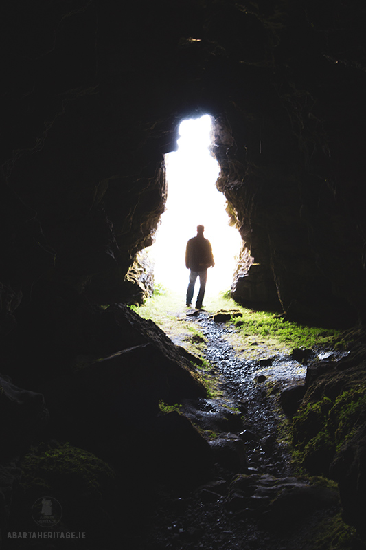 Neil Jackman at the Caves of Keash Sligo for the Cave Archaeology Podcast