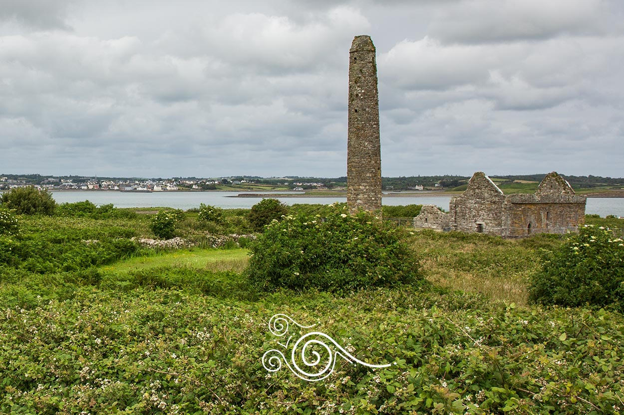 Scattery Island Shannon Estuary of County Clare