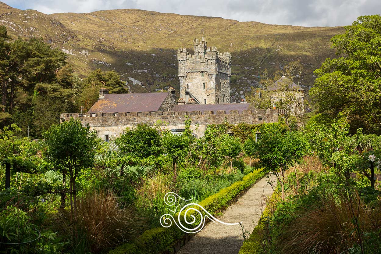 Glenveagh Castle in Glenveagh National Park Donegal